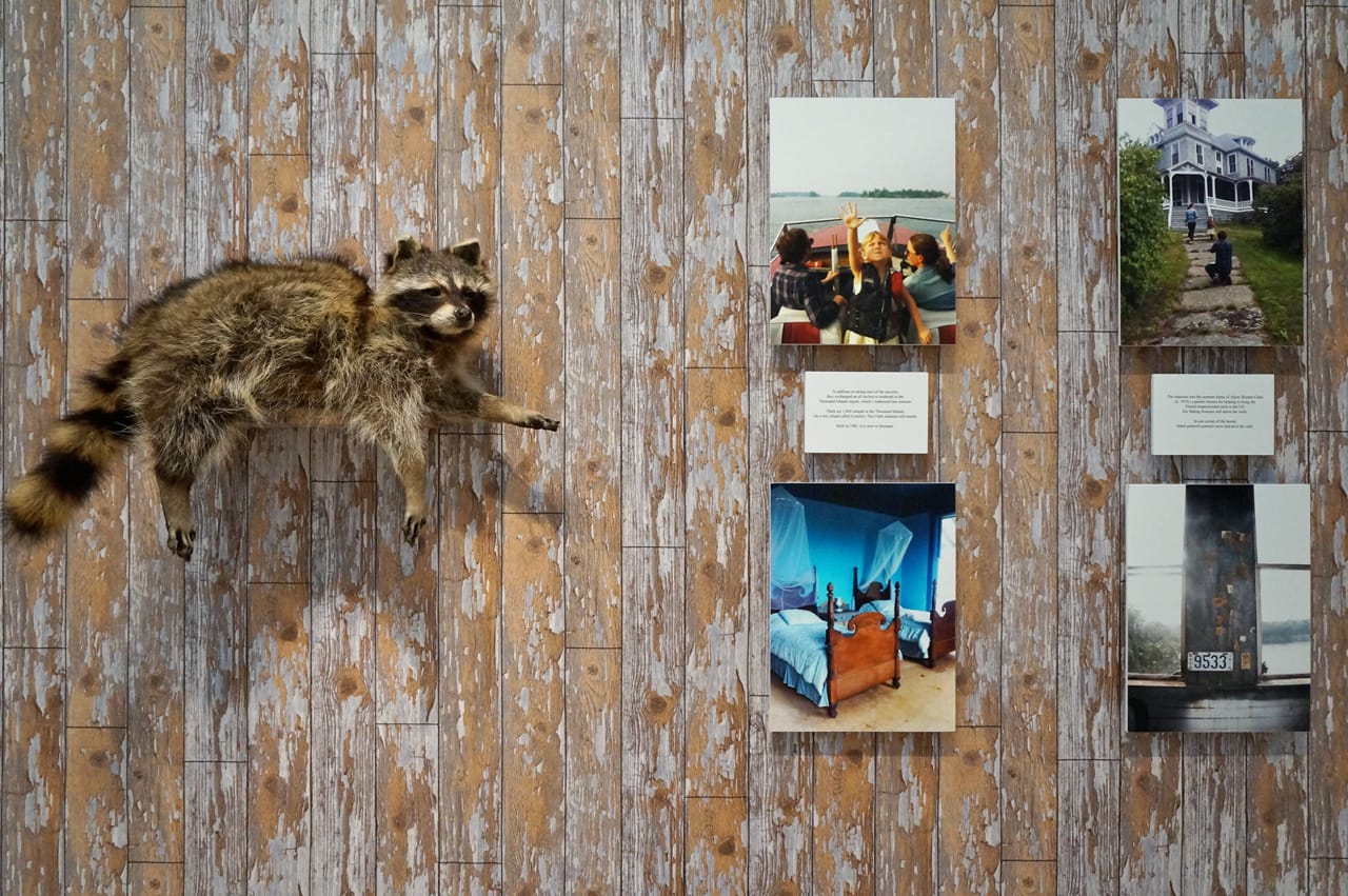 McKendree Key, detail of "The Den Transaction" (2014)