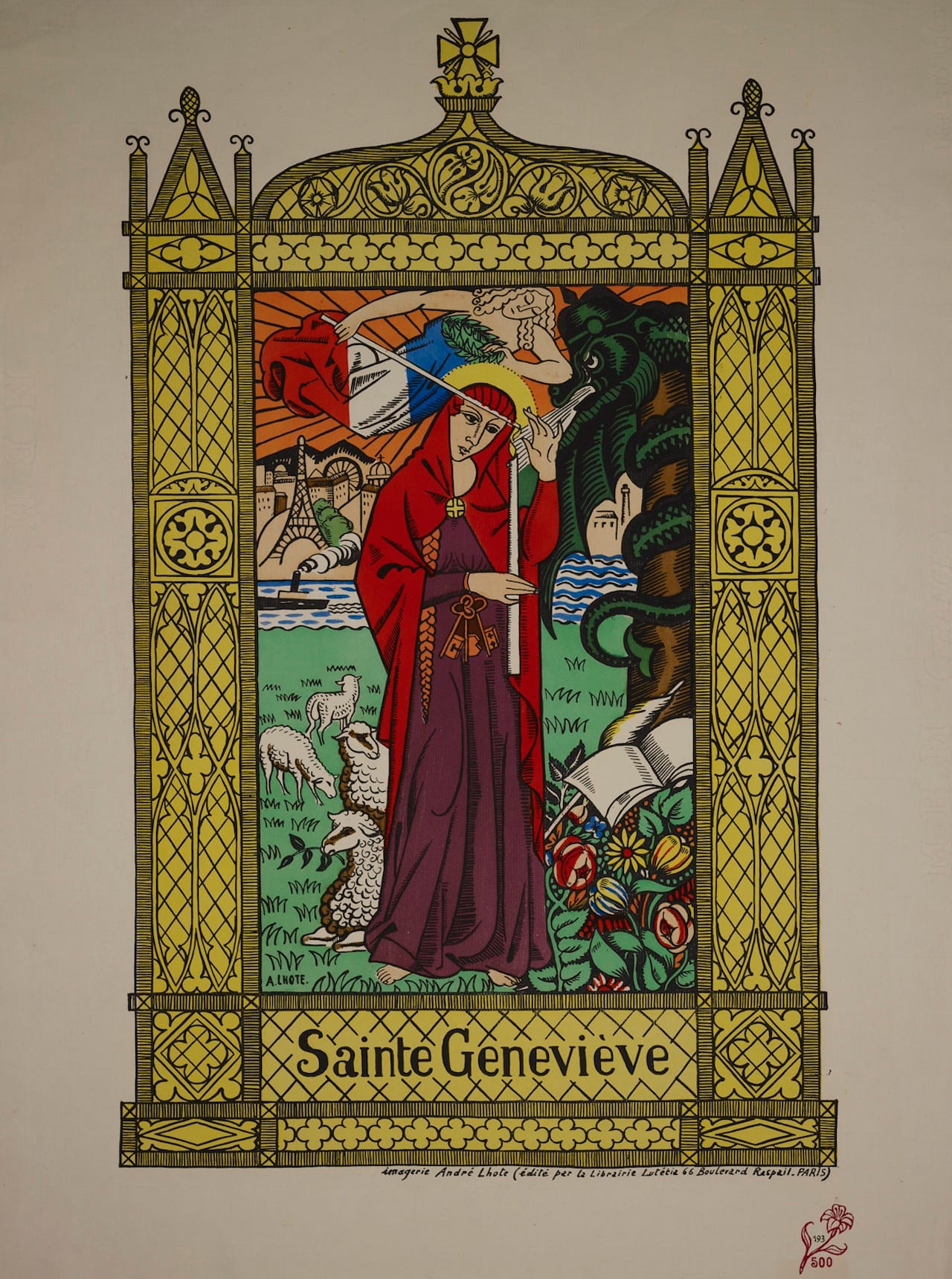 André Lhote. Sainte Geneviève. Paris: Librairie Lutetia, [n.d.]