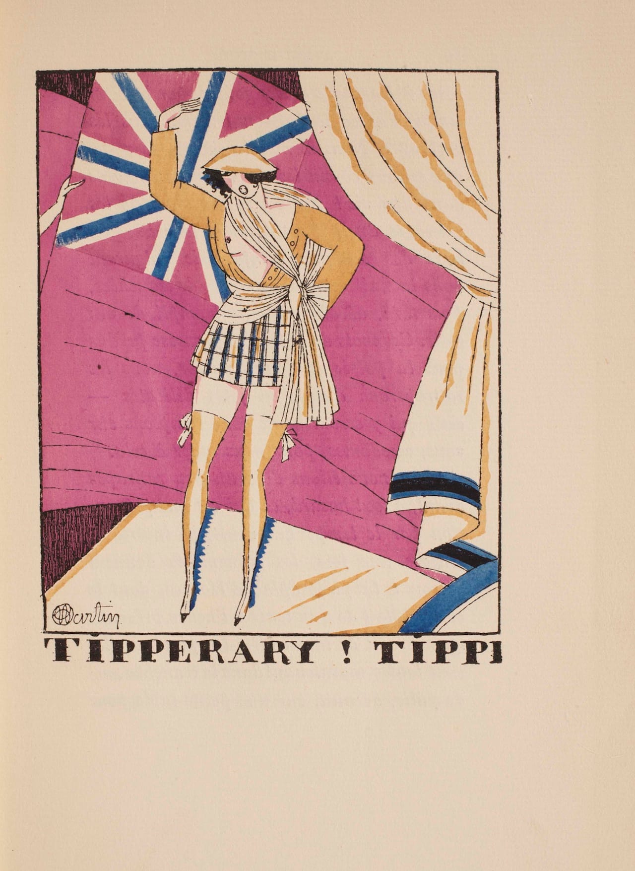 Marcel Astruc. “Tipperary! Tippi.” Mon cheval mes amis et mon amie. Illus. by Charles Martin. Paris: La Renaissance du Livre, 1921