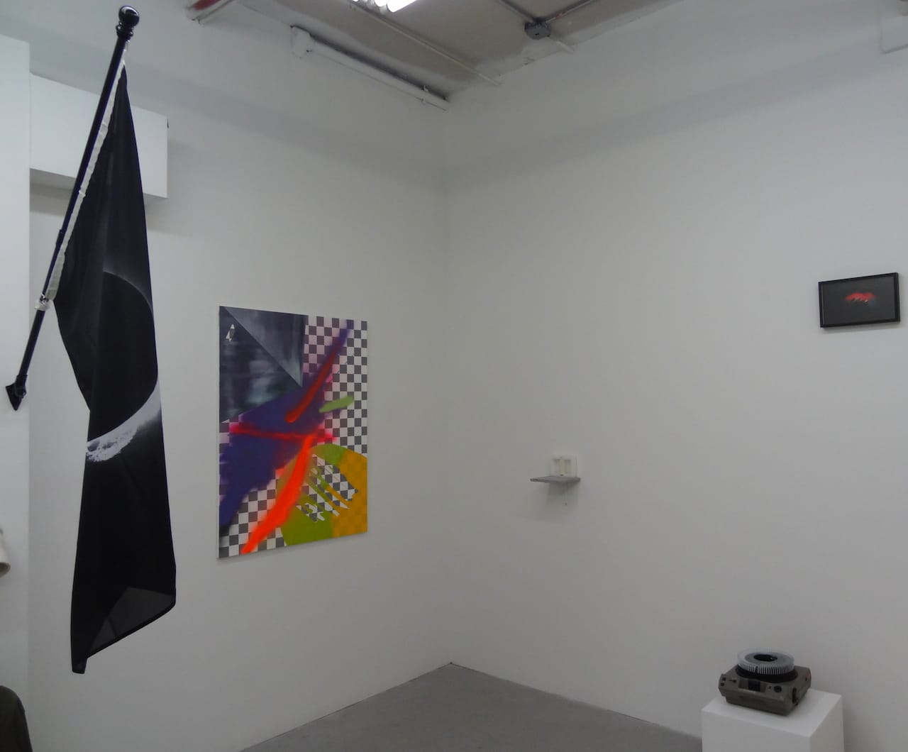 Installation view of 'This Dust,' an exhibition presented by Berlin's GSL Projekt at Tiger Strikes Asteroid