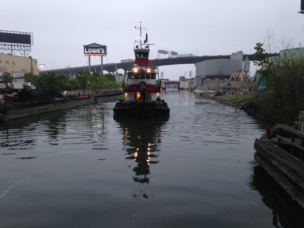 The Gowanus Canal (photo by the author)
