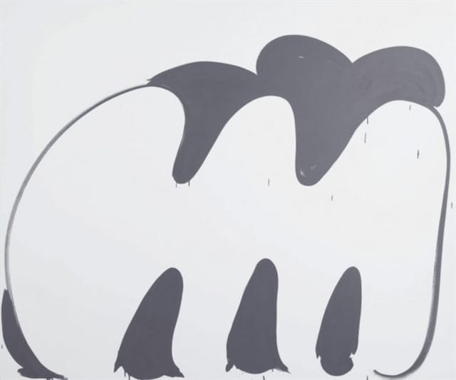 "Spirit Merit" (2014) acrylic on canvas