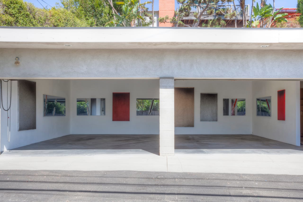 Installation view, 'John Knuth: Base Alchemy' at 5 Car Garage (photo by Wild Don Lewis)