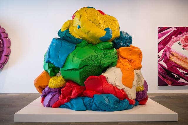 Jeff Koons, “Play-Doh” (1994–2014) (photo by Michael Groth)