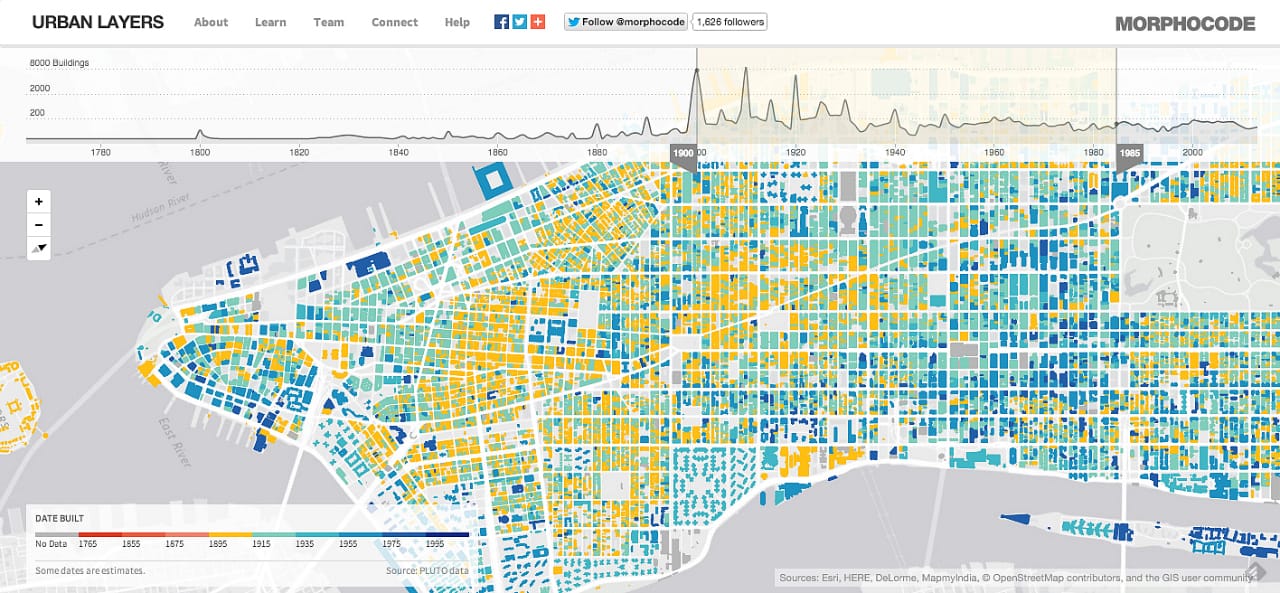 Urban Layers (screenshot by the author for Hyperallergic)