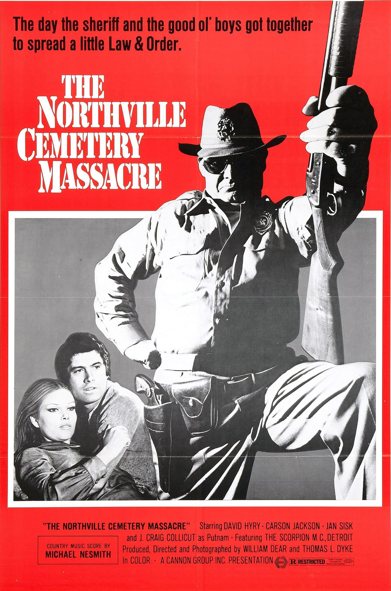 Poster for 'Northville Cemetery Massacre' (all images courtesy Anthology Film Archives)