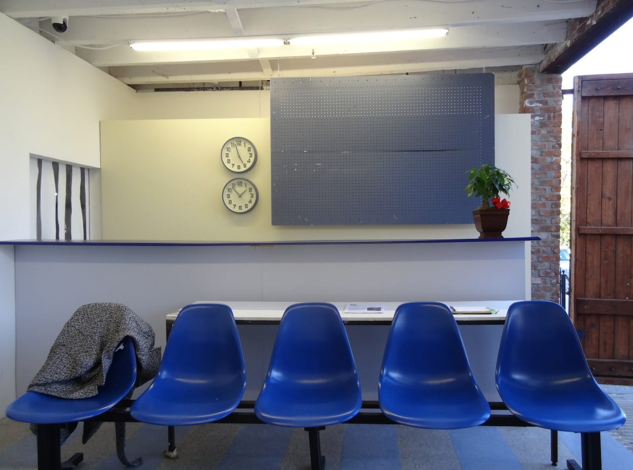 Installation view of Corina Reynolds' 'Northwestern Expansion' at Open Source Gallery