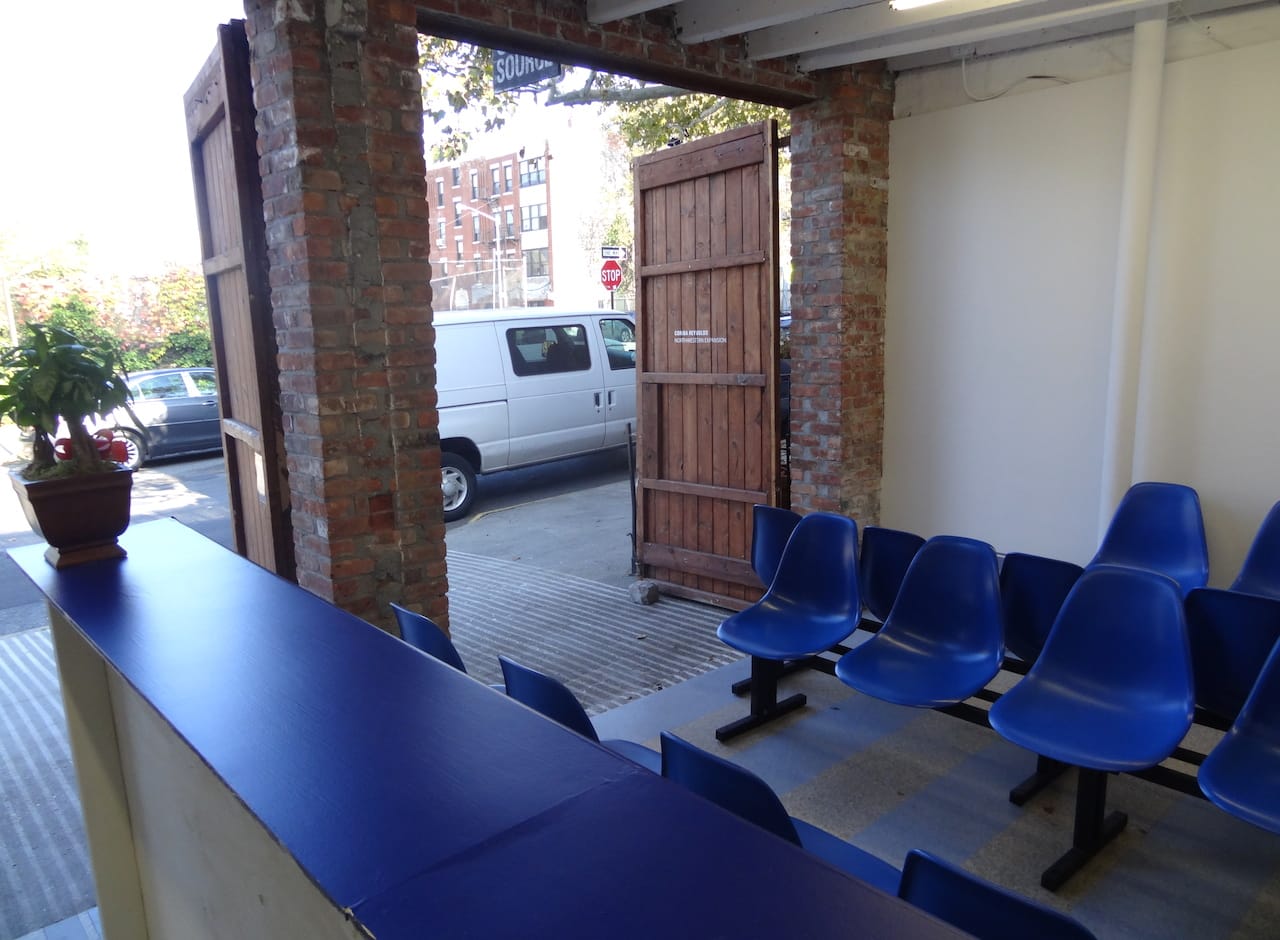 Installation view of Corina Reynolds' 'Northwestern Expansion' at Open Source Gallery