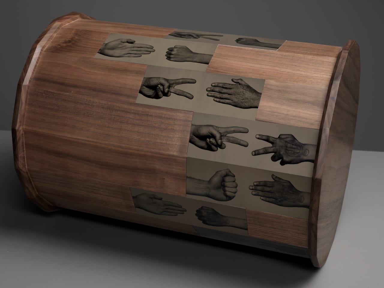 Tif Hunter, "Rochambeau" (2014), tintype object (© Tif Hunter)