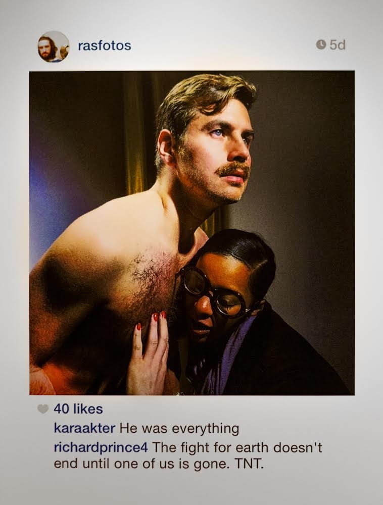 Sean Fader, "#wishingpelt" (2014) at Gagosian Gallery, New York