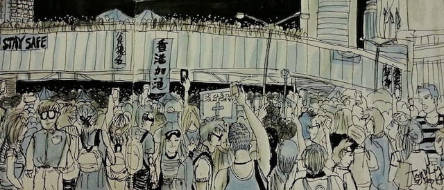 A drawing by Tyler Terry (Image via Facebook)