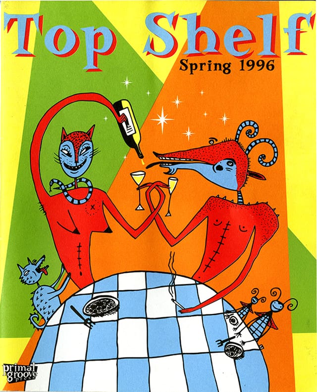 Top Shelf cover, spring 1996