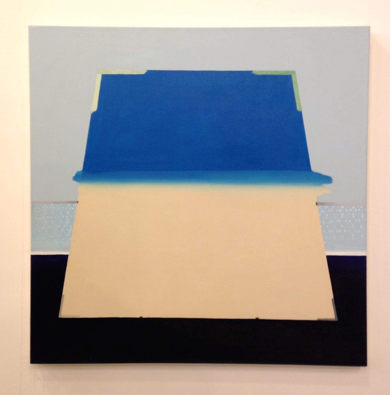 JodyJoyner, "T-Shirt" (2013), acrylic, 30” x 30”