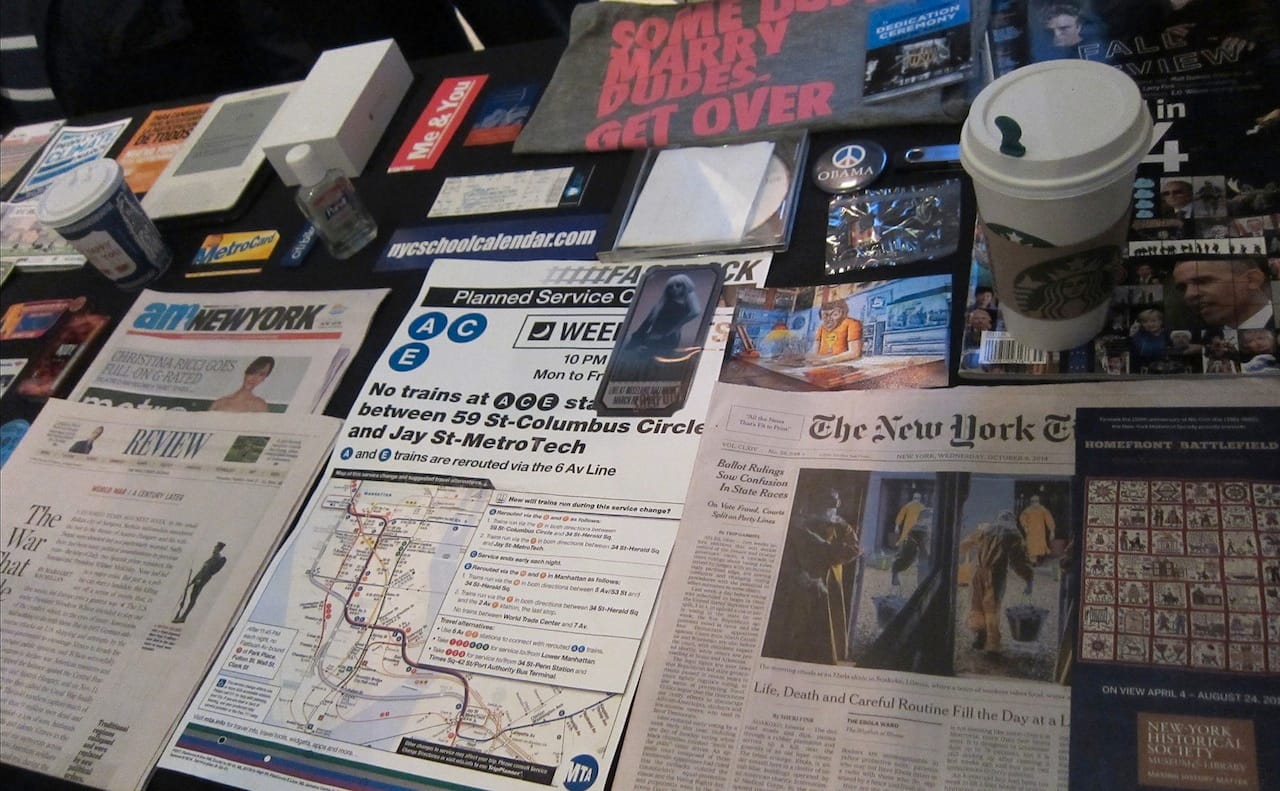 1914 time capsule opening at the New-York Historical Society