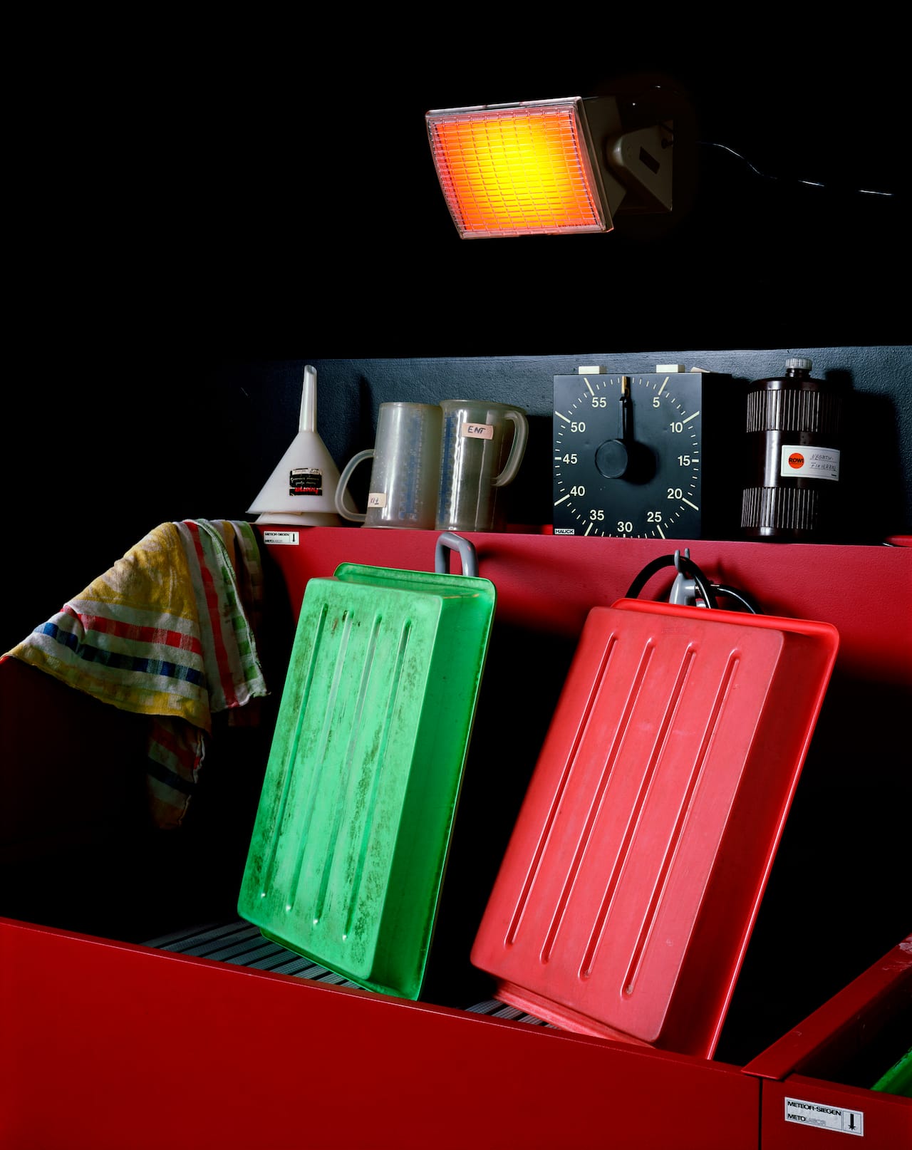 Christopher Williams (American, born 1956). Fachhochschule Aachen / Fachbereich Gestaltung / Studiengang: Visuelle Kommunikation / Fotolabor für Studenten / Boxgraben 100, Aachen / November 8, 2010. 2010. Pigmented inkjet print.  Paper: 24 x 20″ (61 x 50.8 cm); framed: 38 1/4 x 33″ (97.2 x 83.8 cm). The Museum of Modern Art, New York. Committee on Photography Fund. Courtesy of the artist; David Zwirner, New York/London; and Galerie Gisela Capitain, Cologne © Christopher Williams