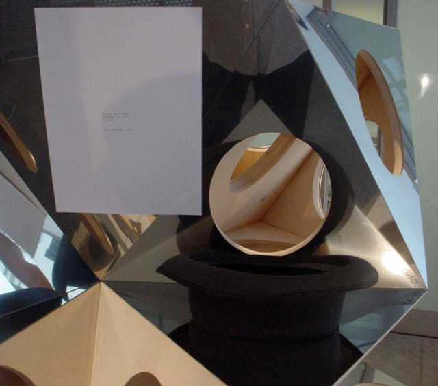 Yoko Ono _Write your wish and put it into my hat. Y. O. Spring_ (2014)