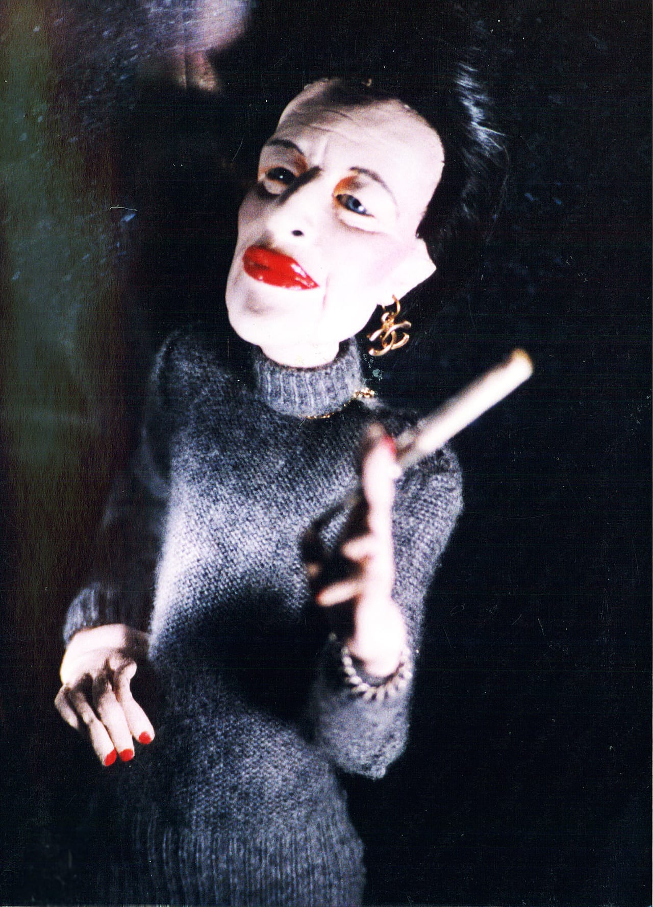 Greer Lankton, "Diana Vreeland" (circa 1989) (photo by Paul Monroe)