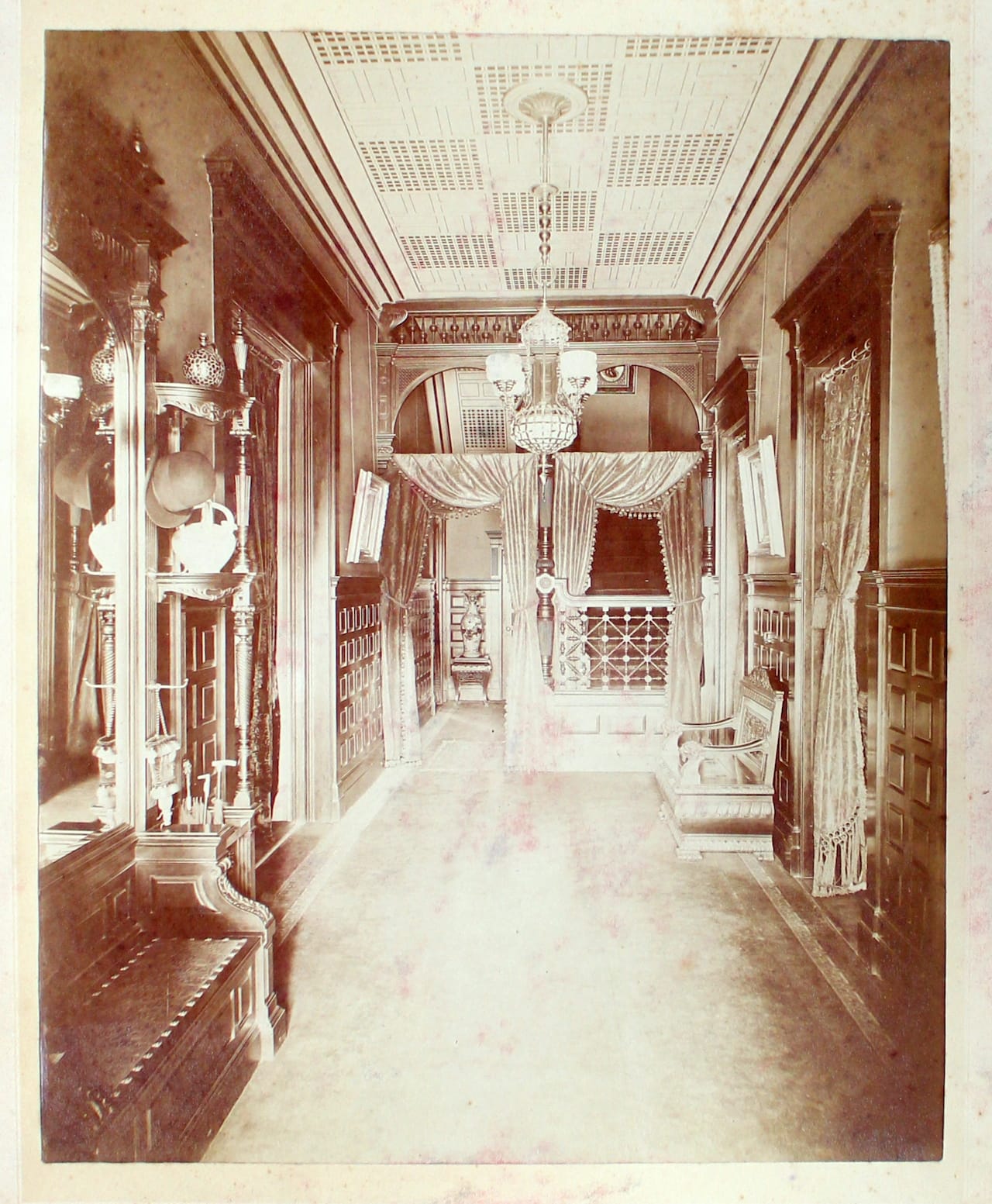 B.J. Smith, interior of 353 Clinton Avenue (all images courtesy of Swann Auction Galleries unless noted otherwise)