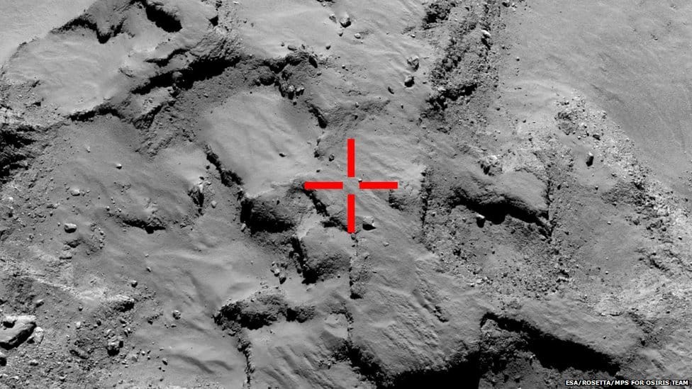 This week, the European Space Agency landed on the Rosetta comet. It was the first comet landing. There are more at the ESA Flickr page. (via ESA)