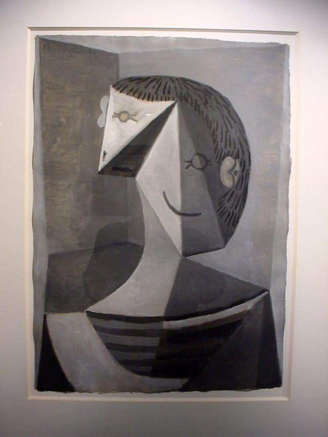 _Buste d'homme au tricot raye_ (1939) 64x46cm unsigned Zervos