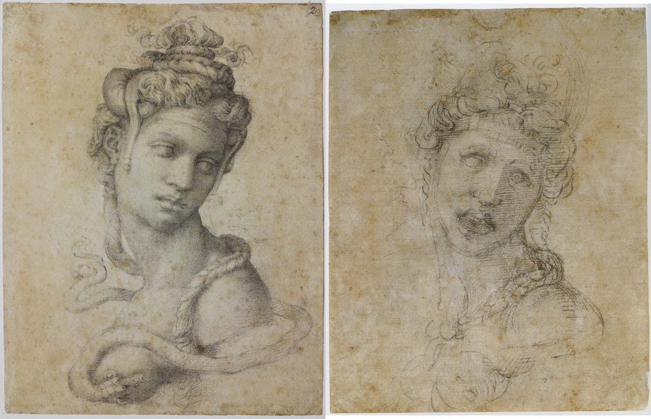 Michelangelo, Cleopatra front and back