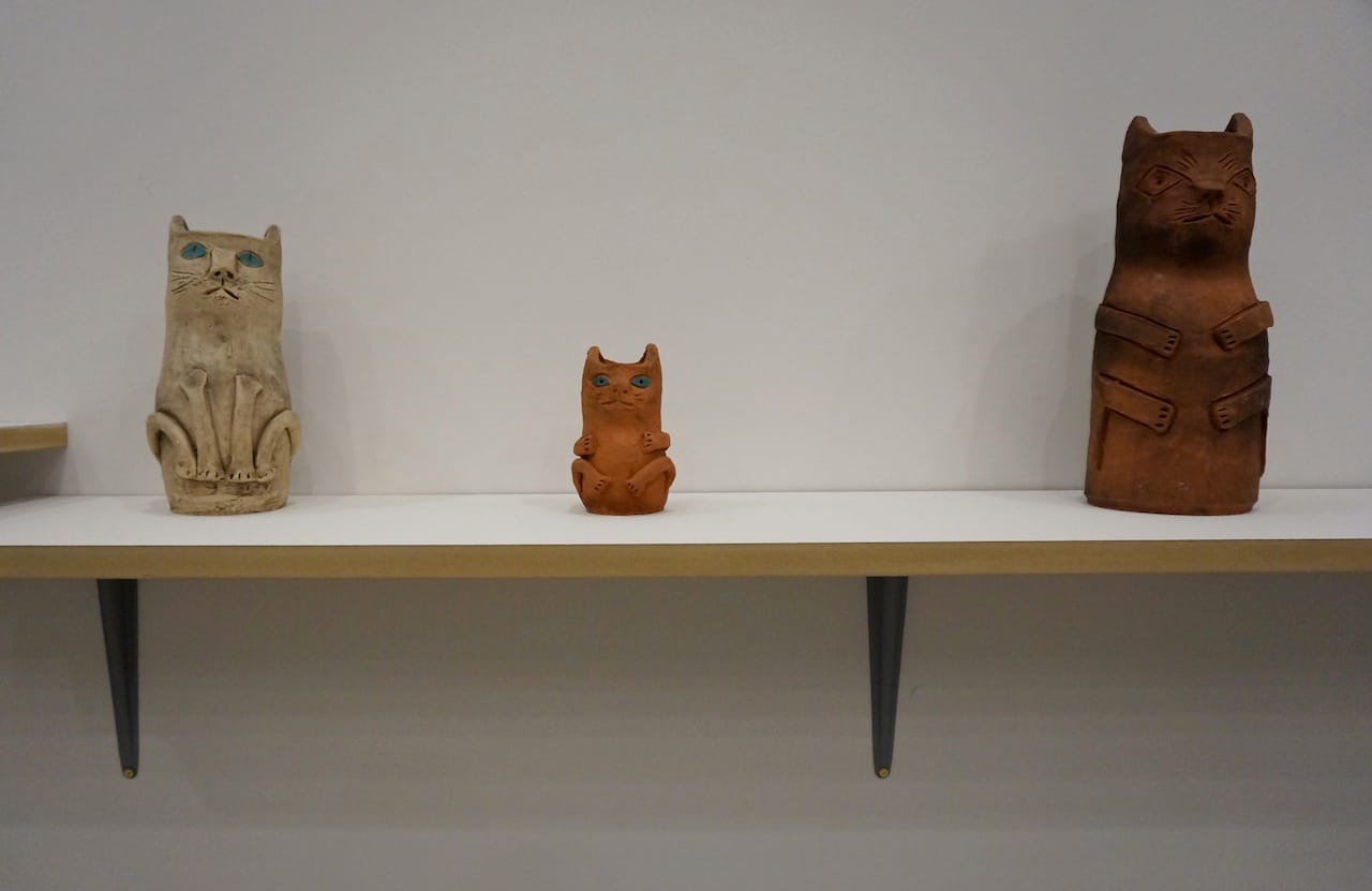 Sculptures by June Hamper, shown by White Columns