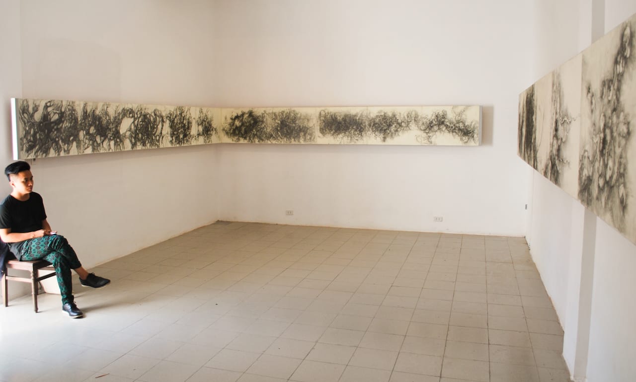 Gallery view of Nhà Sàn Collective. All photographs by the author.