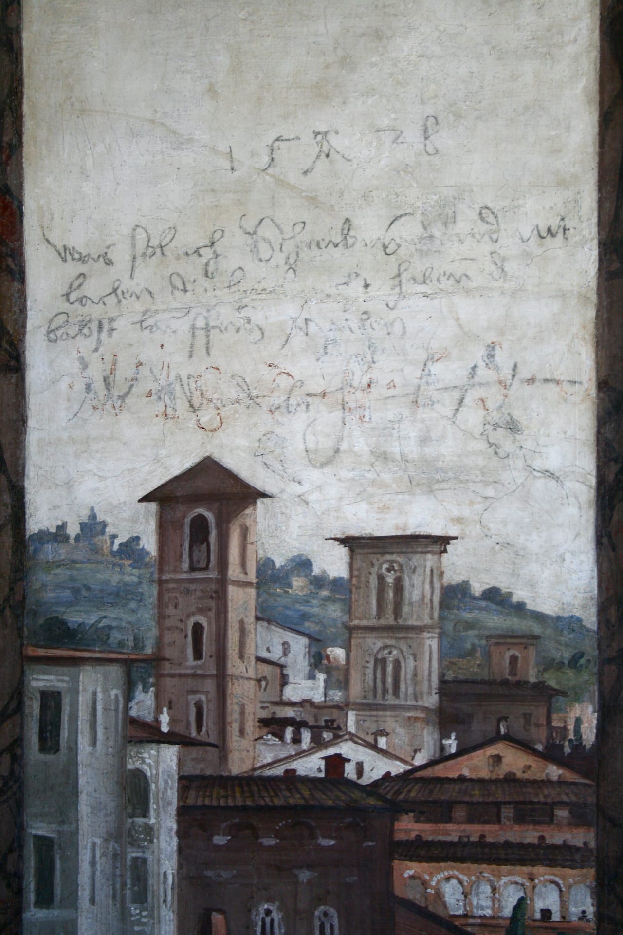 Rome, Villa Farnesina, perspectives room (photo © Charlotte Guichard)