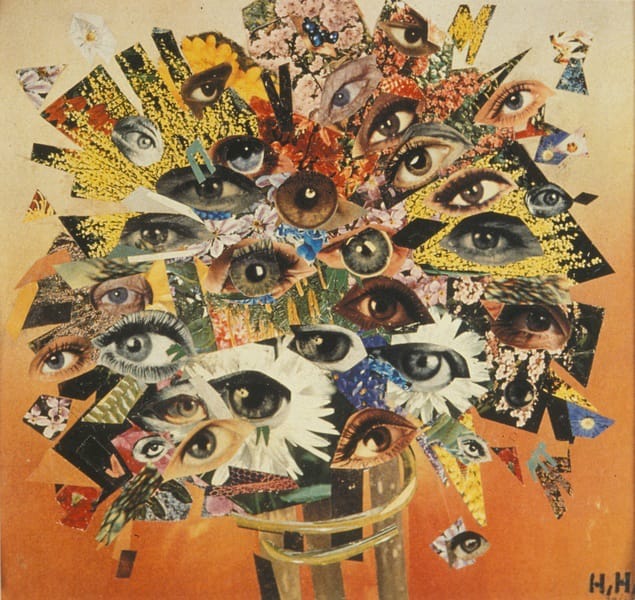 Hannah Hoch, "Bouquet of Eyes" (1930)