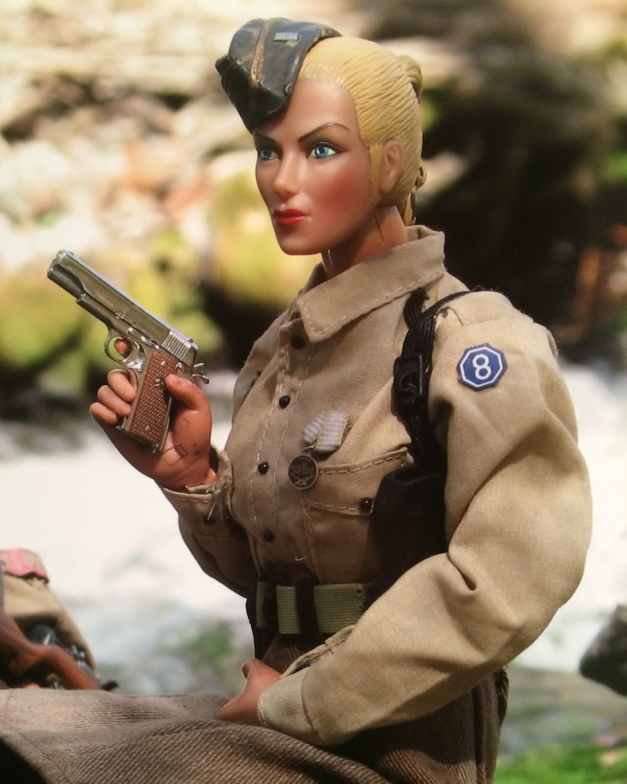 A work from Mark Hogancamp's 'Women of Marwencol' series