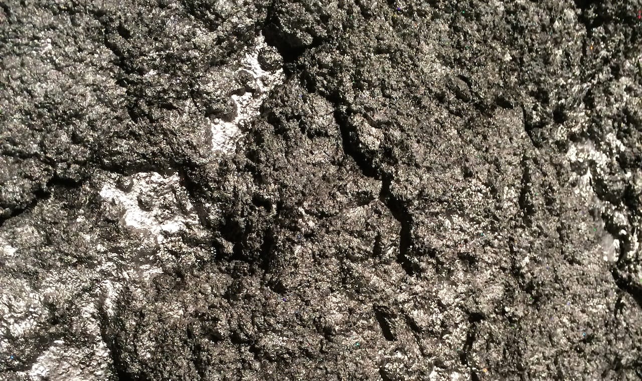 Detail of Bosco Sodi, "Untitled" (2014)