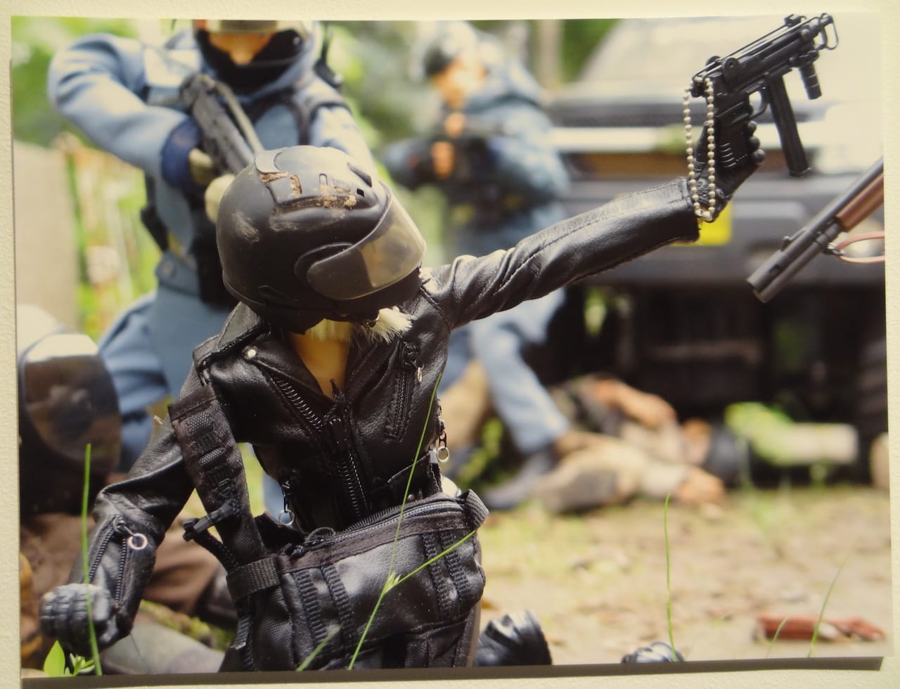 A work from Mark Hogancamp's 'Women of Marwencol' series