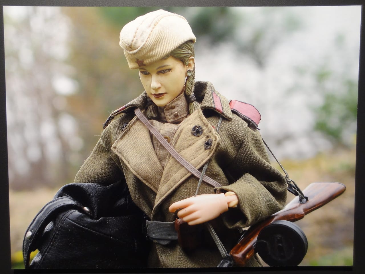 A work from Mark Hogancamp's 'Women of Marwencol' series