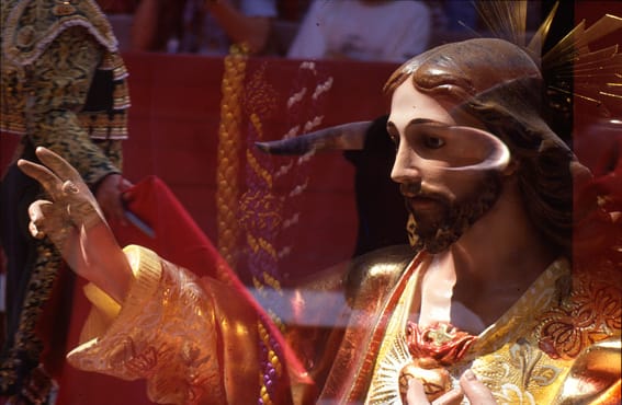 &nbsp; “Double exposure bullfighting Madrid” (1992)