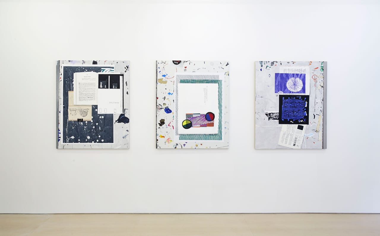 Installation view, 'Melissa Gordon: Mimetic Pleasures' at Boesky Easy (all images courtesy Marianne Boesky Gallery)