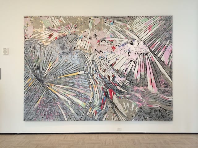 Mark Bradford, "No Time to Expand The Sea" (2014)