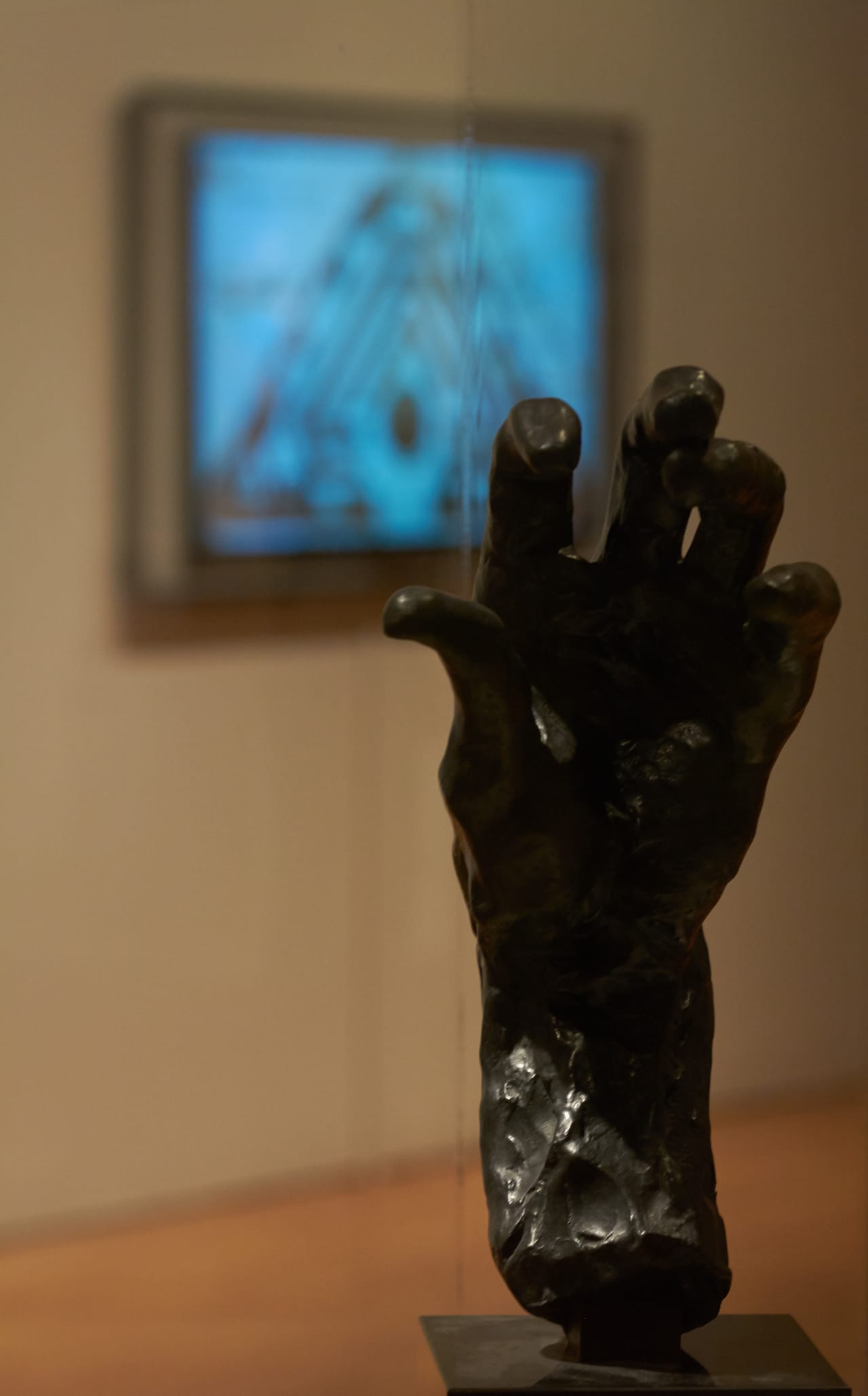 Rodin, “Grande main gauche (Left Hand of Burgher of Calais)” (click to enlarge)