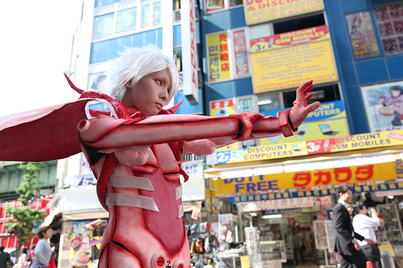 Uterus Man cosplayed by Yuma Hamasaqi