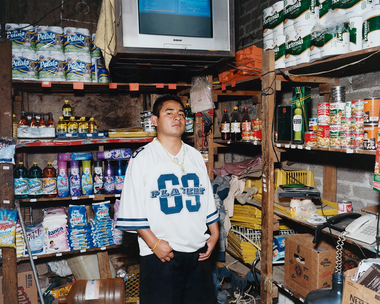 Pepe in his convenience store (Image courtesy of Bronia Stewart) 