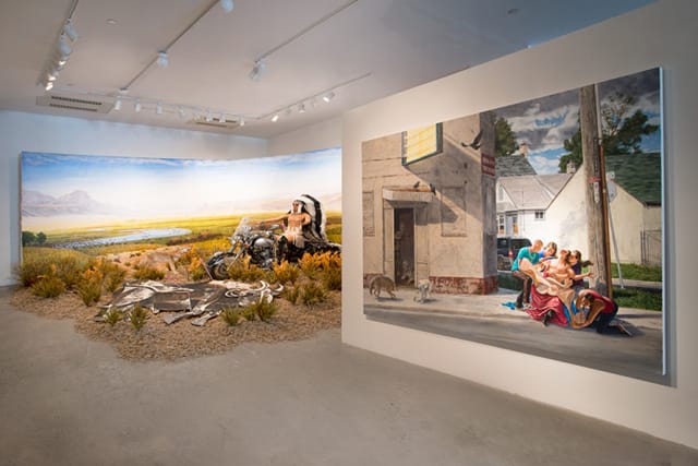 Installation view of “Urban Res” at Sargent’s Daughters (via Sargent’s Daughters)