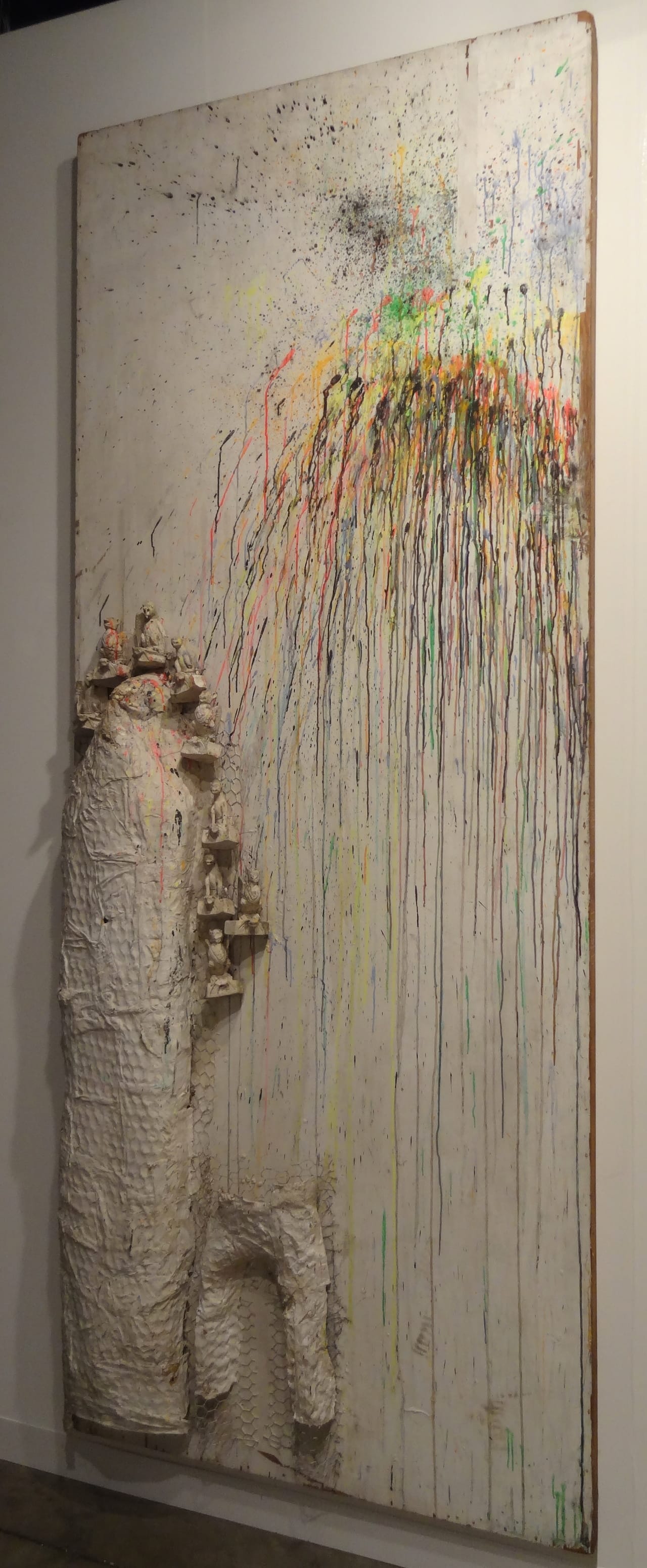 NIki de Saint Phalle, "Fragment de l'homme au facteur Cheval" (1962)