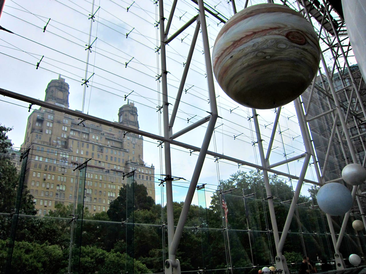 View from the Rose Center for Earth and Space, the last major AMNH expansion (photograph by the author) (click to view larger)