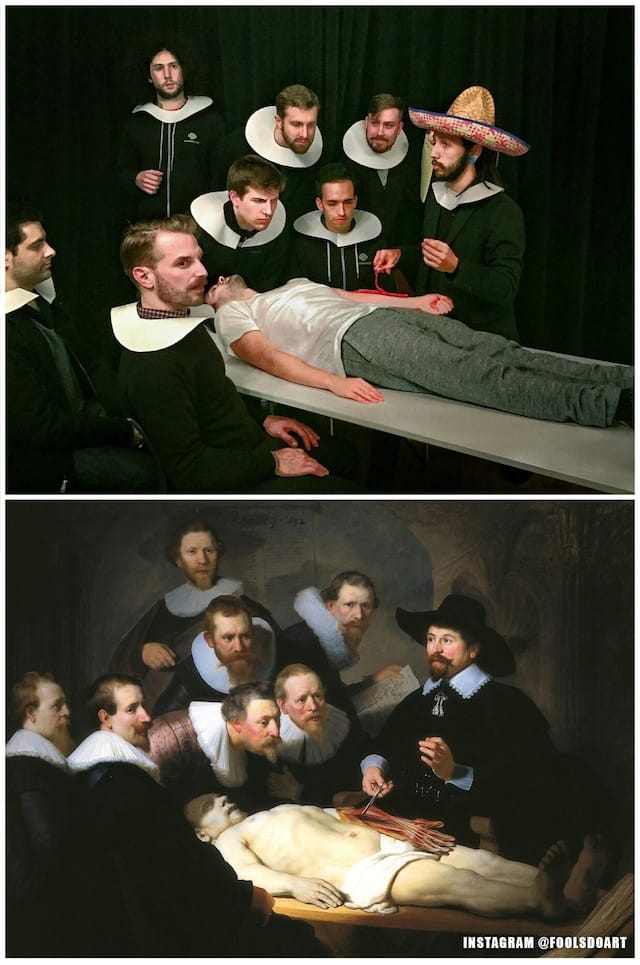 Rembrandt, "The Anatomy Lesson of Dr. Nicolaes Tulp" (c.1632)