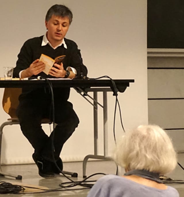 Benoît Delaune at "William Burroughs, le dernier humaniste?"