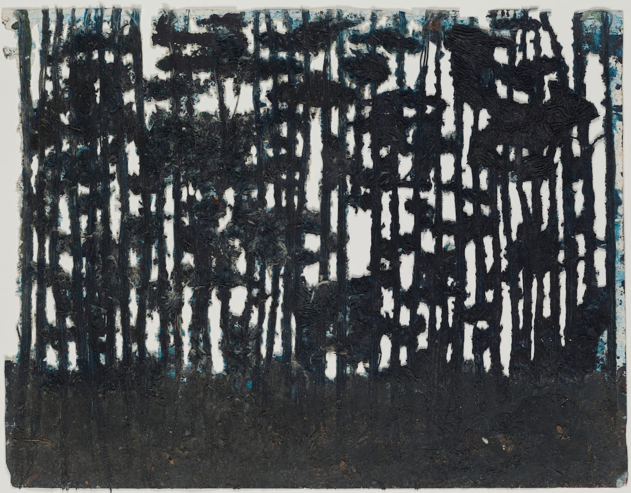 Bertus Jonkers, "Het bos" (nd), mixed media (De Stadshof Collection, Dr. Guislain Museum, Gent)