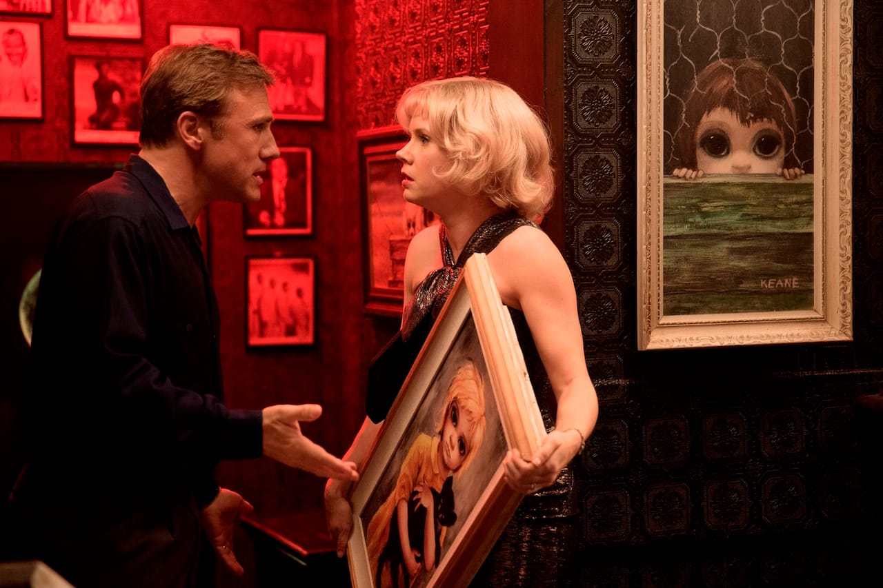 Amy Adams and Christoph Waltz as Margaret and Walter Keane in 'Big Eyes'