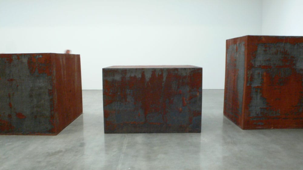 Sculptures by Richard Serra (photo by  Pedro Reis/Flickr)