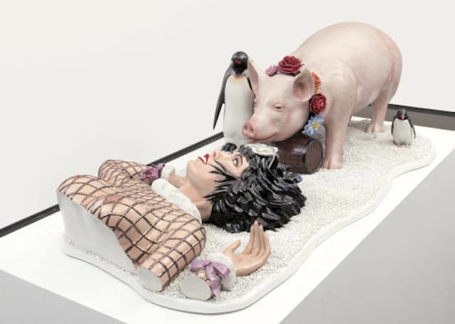 Jeff Koons, "Fait d'Hiver" (1988) (Image courtesy of Christie's) 