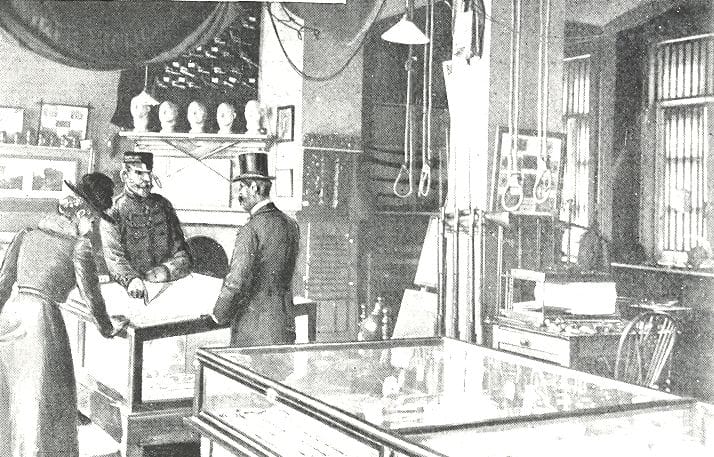 Drawing of the Crime Museum, aka the Black Museum, which may open for the first time in 150 years (via Metropolitan Police)