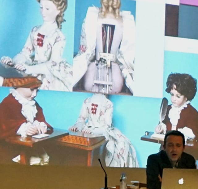 Didier Girard at "William Burroughs, le dernier humaniste?"